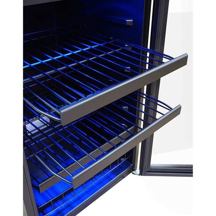 Vinotemp VNTVT-140RV-2ZR 154-Bottle Right Hinge Dual-Zone Freestanding Wine Cooler