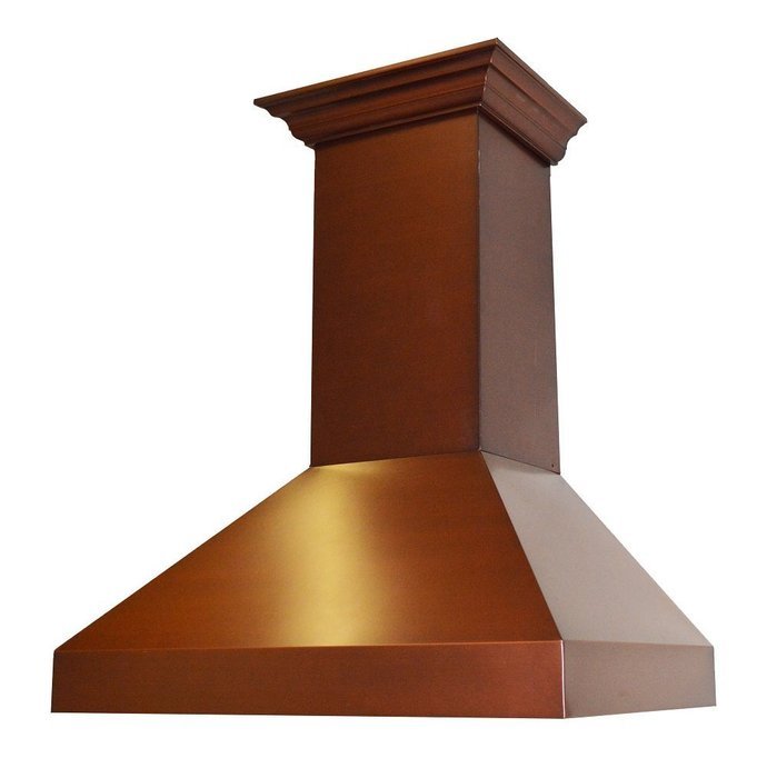 Z Line 8697C-48 1200 CFM Wall Mount Range Hood with Copper Finish, 48" N3
