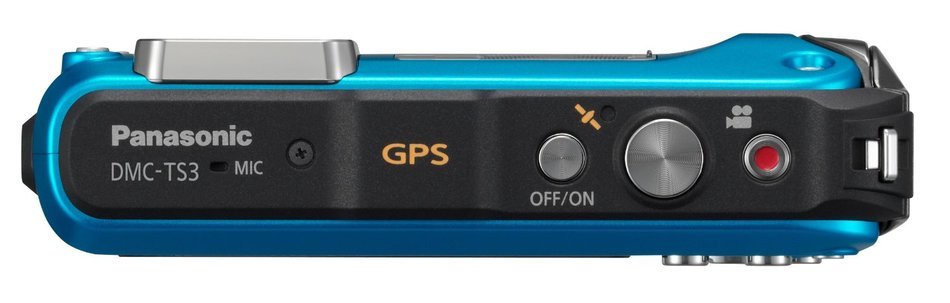 Panasonic Lumix DMC-TS3 12.1 MP Rugged/Waterproof Digital Camera with 4.6x Wide Angle Optical Image Stabilized... N12