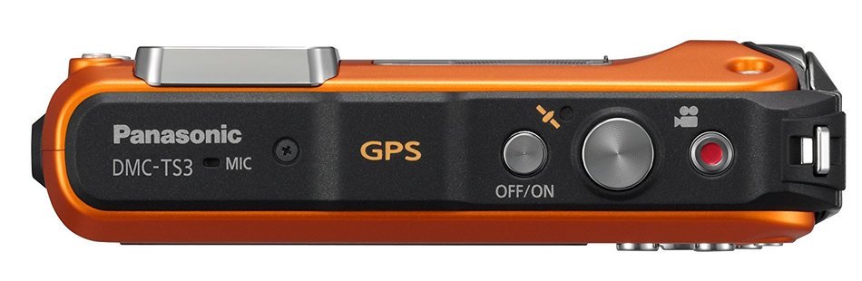Panasonic Lumix DMC-TS3 12.1 MP Rugged/Waterproof Digital Camera with 4.6x Wide Angle Optical Image Stabilized... N14