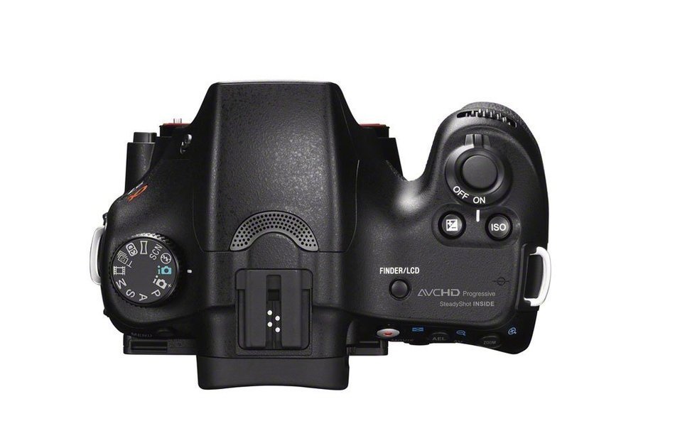 Sony Alpha SLT-A57M 16.1 MP Exmor APS HD CMOS Sensor DSLR with Translucent Mirror Technology and 18-135mm Lens N14