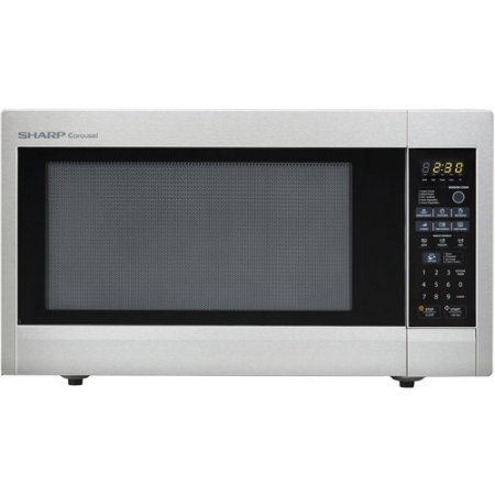 Sharp Carousel 2.2 cu ft 1200W Countertop Microwave Oven /Model:R651ZS /Color:Silver N3