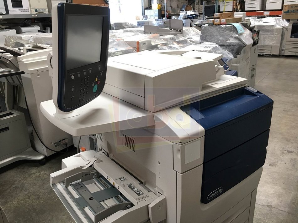 Refurbished Xerox Color 550 Digital Production Printer &ndash; 50/55 ppm, Print, Copy, Scan, 2400 x 2400 dpi, 3,260... N4