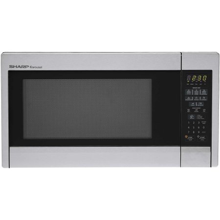 Sharp Carousel 1-1/3-cu. ft. 1000W Countertop Microwave Oven, Stainless/Model:R451ZS