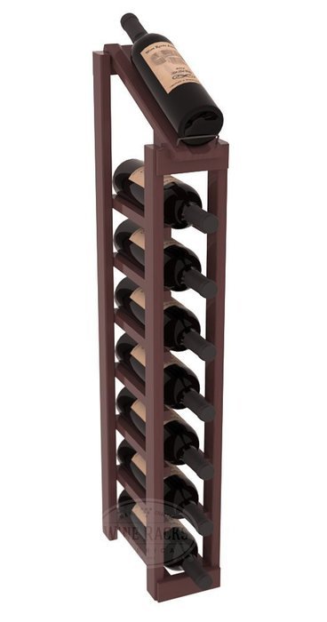 Wine Racks America Ponderosa Pine 1 Column 8 Row Display Top Kit. 13 Stains to Choose From! N2