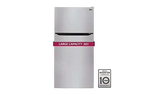 LG LTCS20220S 30" Top Freezer Refrigerator with 20.2 Cu. Ft. in Stainless Steel N4
