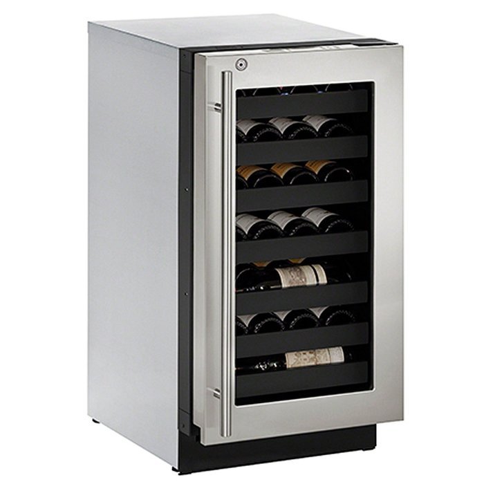 U-Line (U-3018WCS-15A) - 18" 3000 Series Wine Captain - Left Hinge