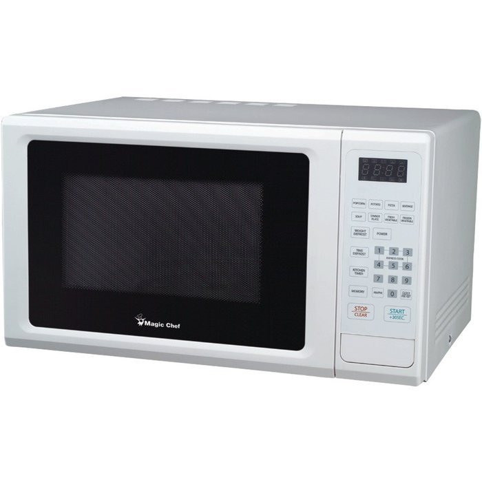 Magic Chef Mcm1110w 1.1 Cubic-Ft, 1,000-Watt Microwave With Digital Touch (White)