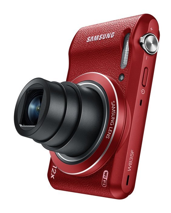 Samsung WB35F 16.2MP Smart WiFi & NFC Digital Camera with 12x Optical Zoom and 2.7" LCD (Black) N7