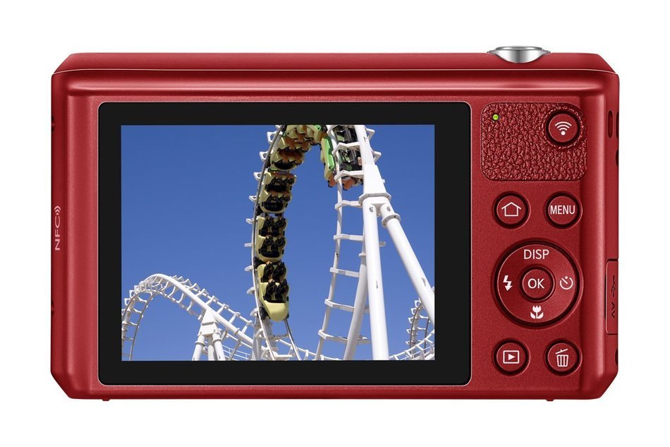 Samsung WB35F 16.2MP Smart WiFi & NFC Digital Camera with 12x Optical Zoom and 2.7" LCD (Black) N9
