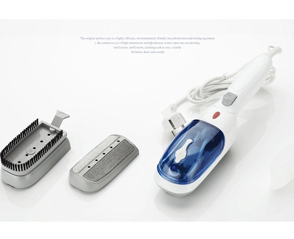 Braveness Mini Travel Steam Iron,Portable Handheld Fabric Steamer Brush,Travel Garment Steamer Iron.
