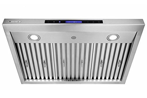 XtremeAir PX12-U42 Under Cabinet Mount Range Hood with 900 CFM Baffle Filter/Grease Drain Tunnel, 42" N2