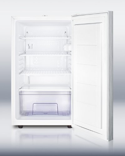 Summit FF511LBISSHH 20" 4.1 cu. ft. Capacity Built-in Capable Undercounter Compact Refrigerator with Horizontal... N3