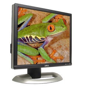 LCD MONITOR DELL,1801FP, DVI & VGA, 18 LCD, BLACK, REGULAR STAND