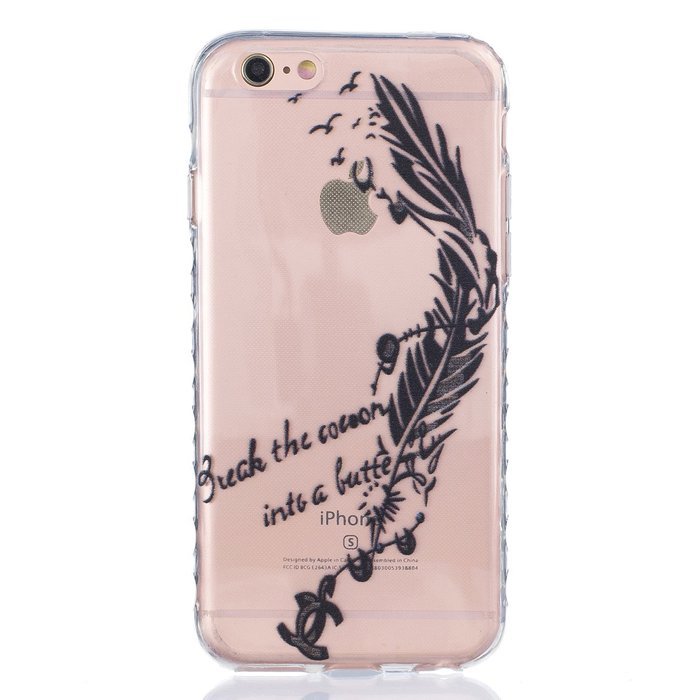 iPhone 6 Plus / 6S Plus Case,TYoung Ultra Thin Slim Soft TPU Silicone Flexible Case [Transparent Clear] [Anti-scratch... N15