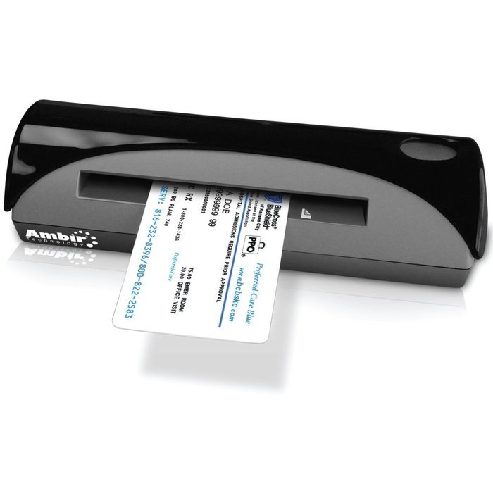 Ambir Technology PS667-AS PS667 Simplex A6 ID Card Scanner - Sheetfed scanner - 4 in x 6 in...