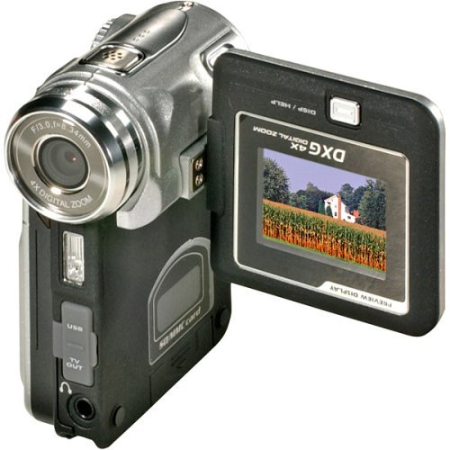 DXG-305V Dig Cam 3.0 MP 4X 1.5 Tft LCD MP3 Video/sound Silver (Discontinued by Manufacturer)