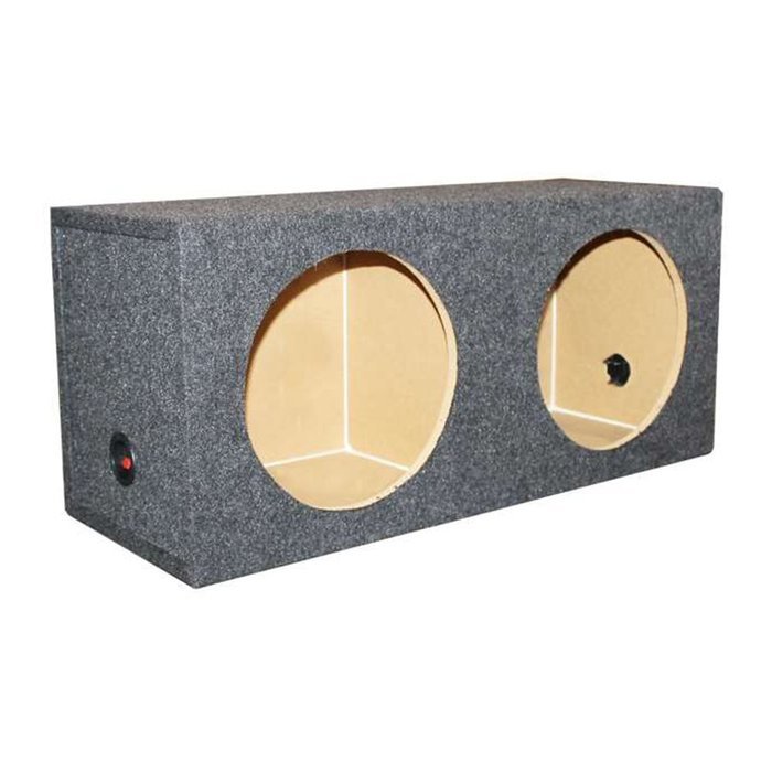 Kicker 10C124 1000 Watt 12" Subwoofers, Pair + Box Enclosure + Amp + Wiring N3