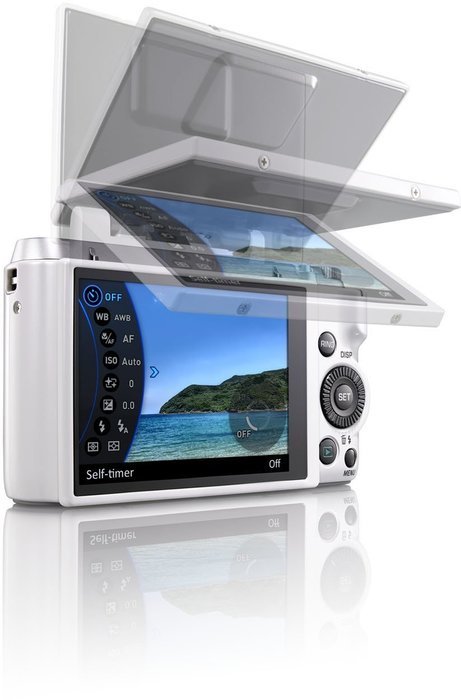 CASIO Digital Camera EXILIM ZR1000 White EX-ZR1000WE N2