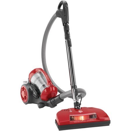 Dirt Devil SD40030 Power Reach Multi-Cyclonic Bagless Canister Vacuum, HEPA Media Filter