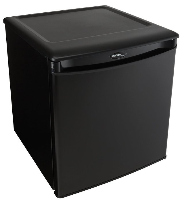 Danby Designer DAR026A1BDD Compact All Refrigerator, 2.6-Cubic Feet, Black N53