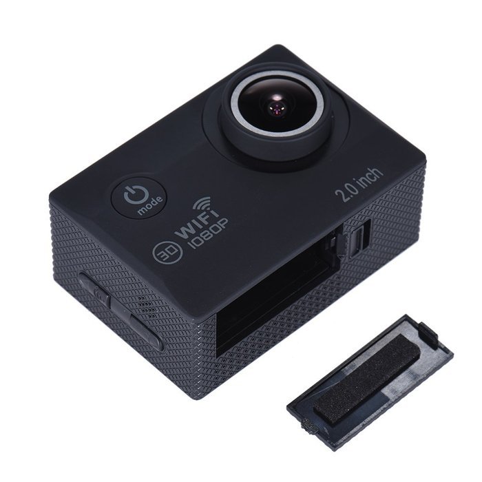 Andoer Action Camera 1080P FHD 30fps 14MP Novatek NTK96655 Waterproof 30m WiFi 2.0" LCD 170 Degree Wide Angle... N9
