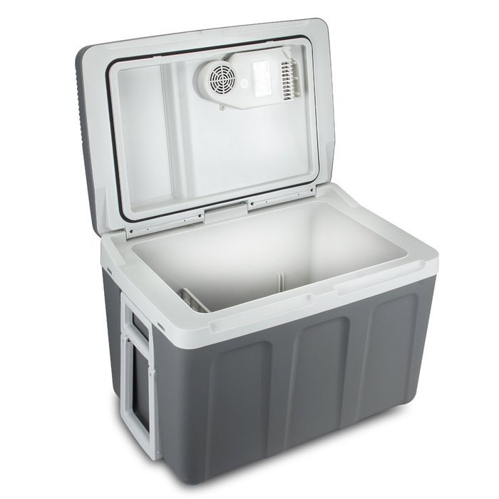 Della 40 Quart Portable 12V Electric Cooler/Warmer Thermoelectric Travel Camping RV w/ Wheels N7