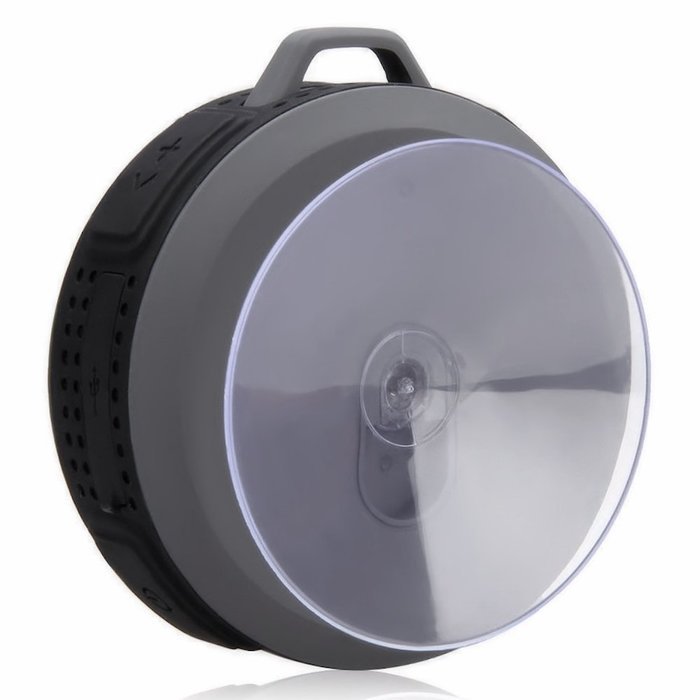 OUTDOOR Waterproof Bluetooth Speaker Shockproof, Built-in Control Buttons, Speakerphone, Powerful Suction Cup/... N8