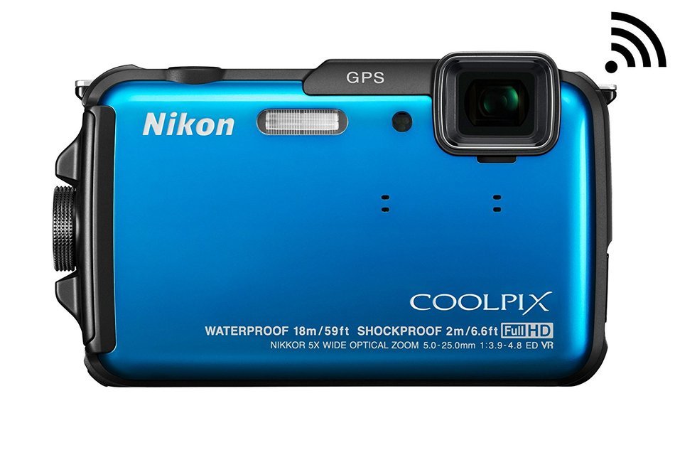 Nikon COOLPIX AW110 Wi-Fi and Waterproof Digital Camera with GPS (Orange) (OLD MODEL) N4