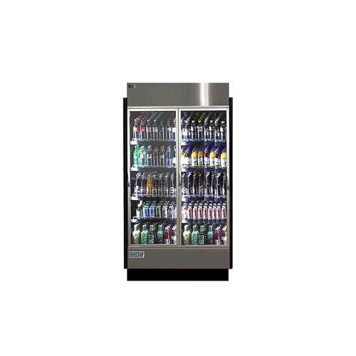 Hydra Kool KGV-MD-2-S High Volume Refrigerated Merchandiser 51.5"W (2) glass doo