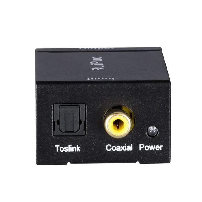 RuiPuo Digital to Analog Audio Converter, 32kHz, 44.1kHz, 48kHz, 96kHz and 192kHz/24bit Coaxial and optical to...
