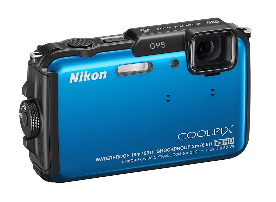 Nikon COOLPIX AW110 Wi-Fi and Waterproof Digital Camera with GPS (Orange) (OLD MODEL) N5