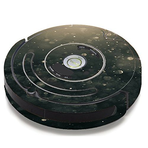 Skin Decal Vinyl Wrap For IRobot Roomba 650 655 Vacuum / Bokeh Bubbles