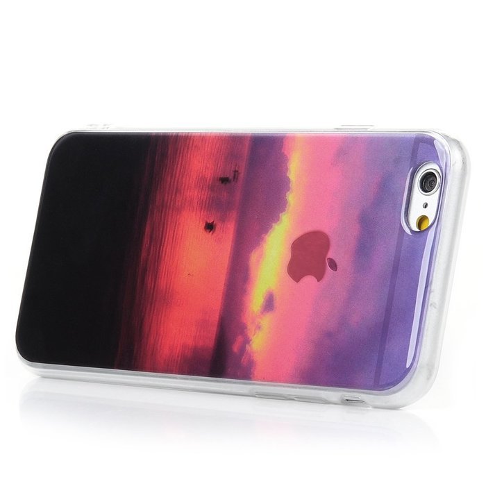 Badalink iPhone 6S Case,iPhone 6 Case (4.7") Soft TPU Shockproof Rubber Skin Gel Fancy Scenery Series Bumper Slim... N30