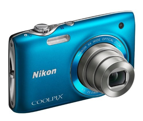 Nikon COOLPIX S3100 14 MP Digital Camera with 5x NIKKOR Wide-Angle ...