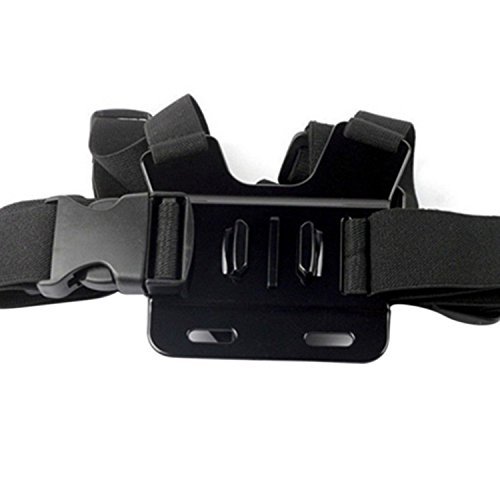 Kekexili GoPro Accessories Harness Adjustable Elastic Chest Belt + J-HOOK Buckle For Go Pro Hero 4 3 3+ 2 SJ4000... N3