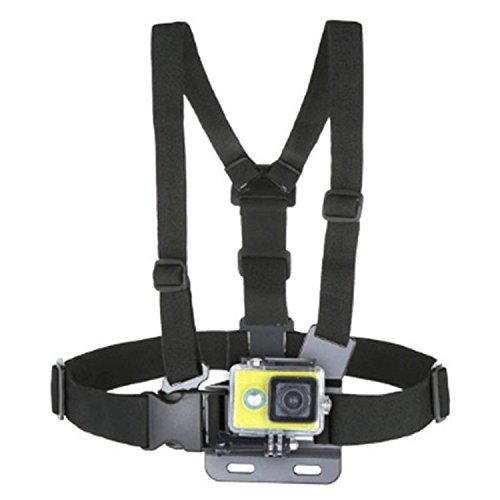 Kekexili GoPro Accessories Harness Adjustable Elastic Chest Belt + J-HOOK Buckle For Go Pro Hero 4 3 3+ 2 SJ4000... N4