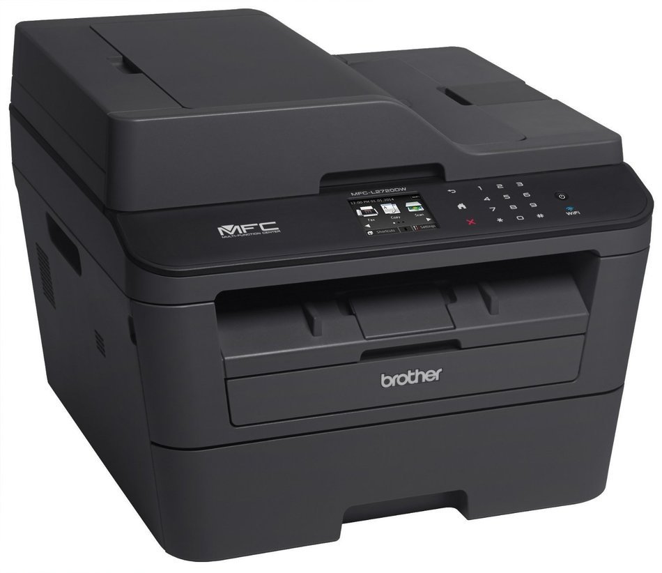 Brother Printer MFCL2720DW Compact Laser All-In One with Wireless Networking and Duplex Printing, Amazon Certified... N2