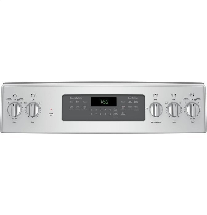 GE JB750SJSS 30" Stainless Steel Electric Smoothtop Range - Convection N8