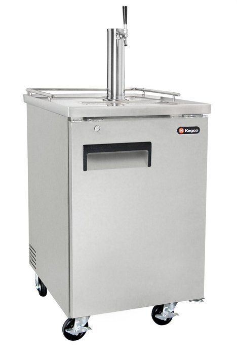 Kegco Commercial Grade Homebrew Kegerator Four Faucet Ball Lock Keg Dispenser Black N16