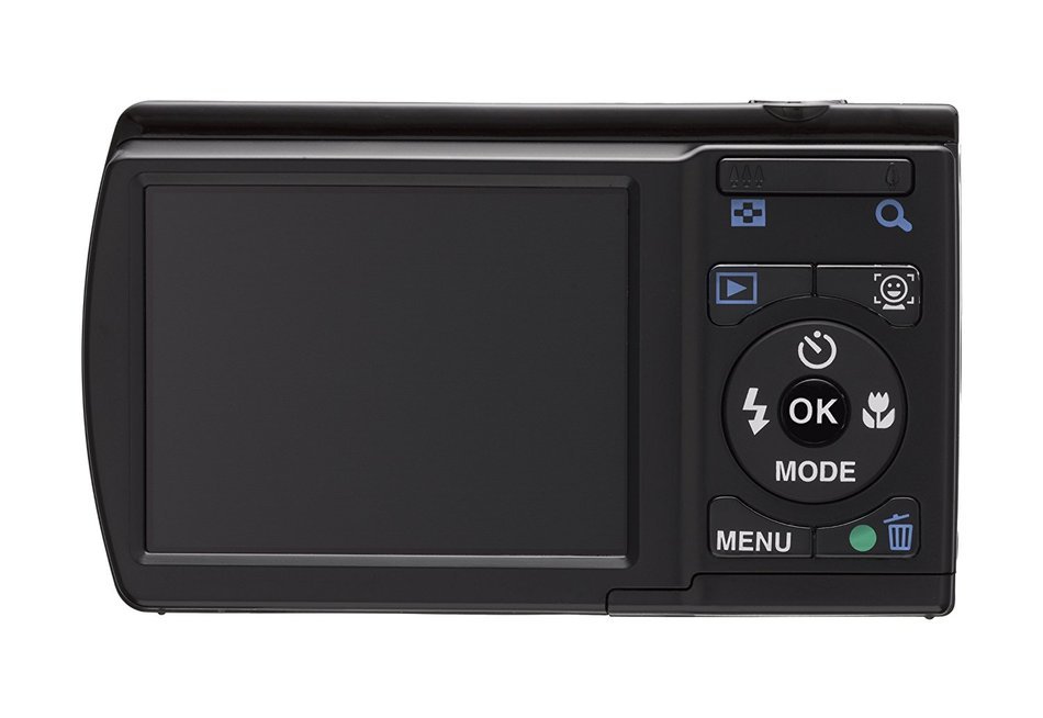 Pentax Optio E80 10MP Digital Camera with 3x Wide Angle Optical Zoom and 2.7-inch LCD (Black)
