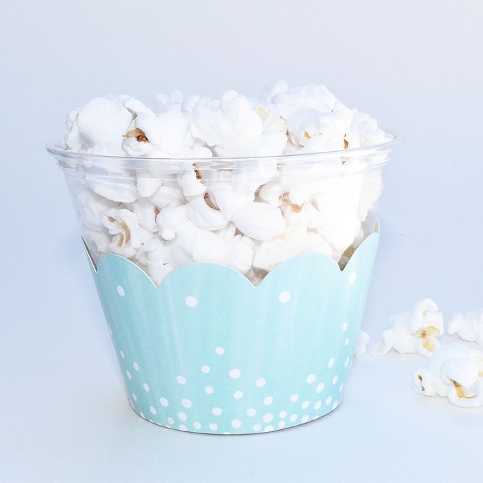 Under the Sea Mermaid Cupcake Wrappers Aqua Blue, Beach Shells, Confetti Couture Party Supplies, 36 N9