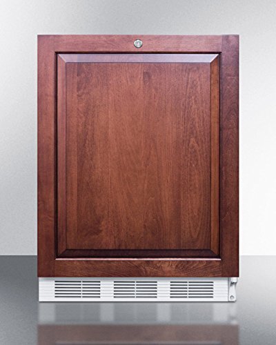 Summit FF7LBIIFADA: ADA compliant commercial built-in auto defrost all-refrigerator with lock, white cabinet and... N4