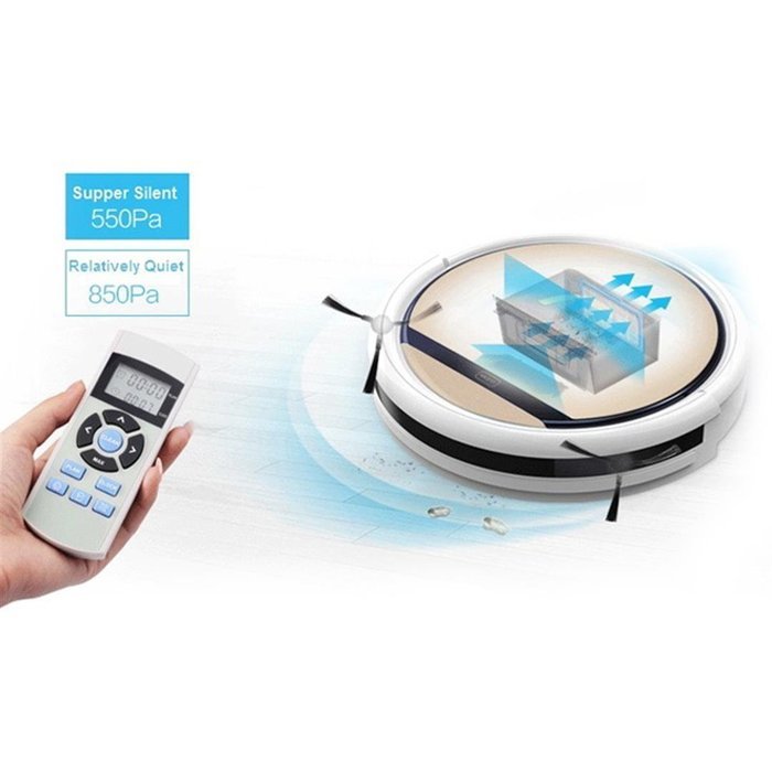 ILIFE V5 Pro Intelligent Robotic Vacuum Cleaner ROSE GOLD free image download