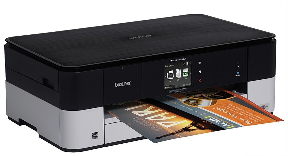 Brother Printer MFCJ4320DW Wireless Color Photo Printer with Scanner, Copier and Fax, Amazon Dash Replenishment... N2