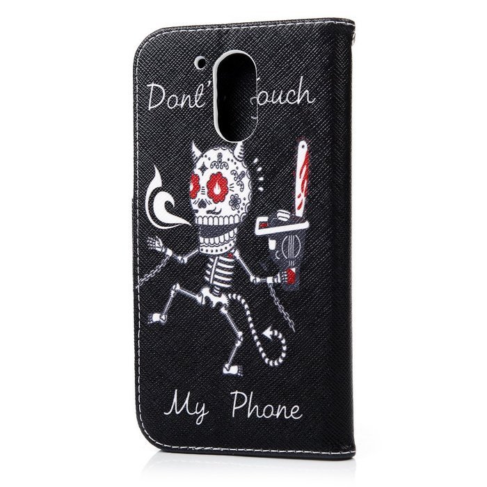 MOTO G4 Case,Motorola MOTO G4 Case - Wallet Flip Stand Case PU Leather Case with Shockproof TPU Inner Bumper Colorful... N33