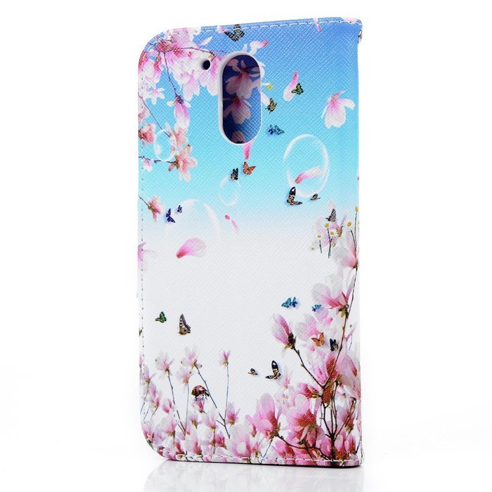 MOTO G4 Case,Motorola MOTO G4 Case - Wallet Flip Stand Case PU Leather Case with Shockproof TPU Inner Bumper Colorful... N39