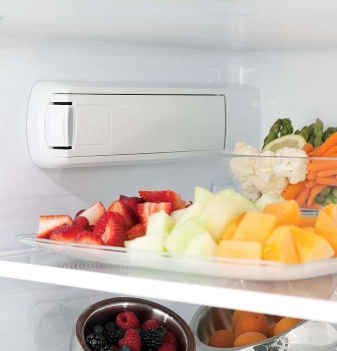 GE GFE26GGKWW 36" Energy Star Freestanding French Door Refrigerator with 25.8 cu. ft. Capacity, (White) N4