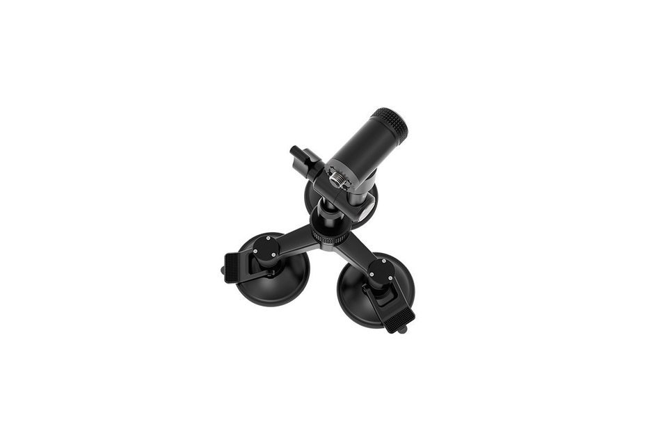 DJI Osmo Car Mount Bundle, Fully stabilized 4K, 12Mp Camera with DJI Car Mount, lanyard and USB reader