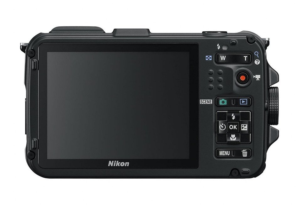 Nikon COOLPIX AW100 16 MP CMOS Waterproof Digital Camera with GPS and Full HD 1080p Video (Camouflage) (OLD MODEL) N3
